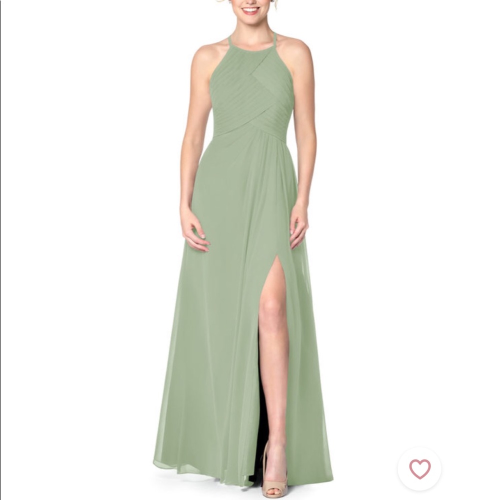 Azazie Ginger Allure Bridesmaid Dress in Dusty Sage